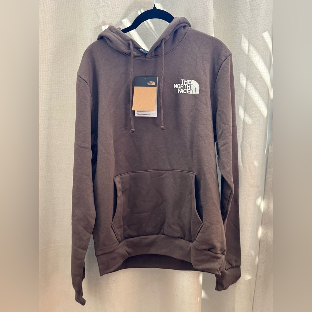 The North Face Men's Box NSE 'Never Stop Exploring' Pullover Hoodie Brown sz s